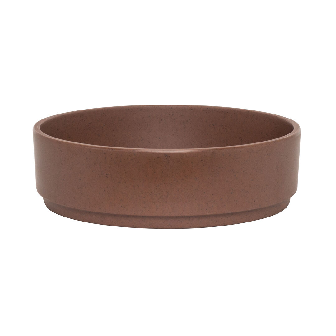Cali Redwood Stack Bowl 15.9 x 4.8cm 59cl Melamine Bowl Set Tableware Pack of 6