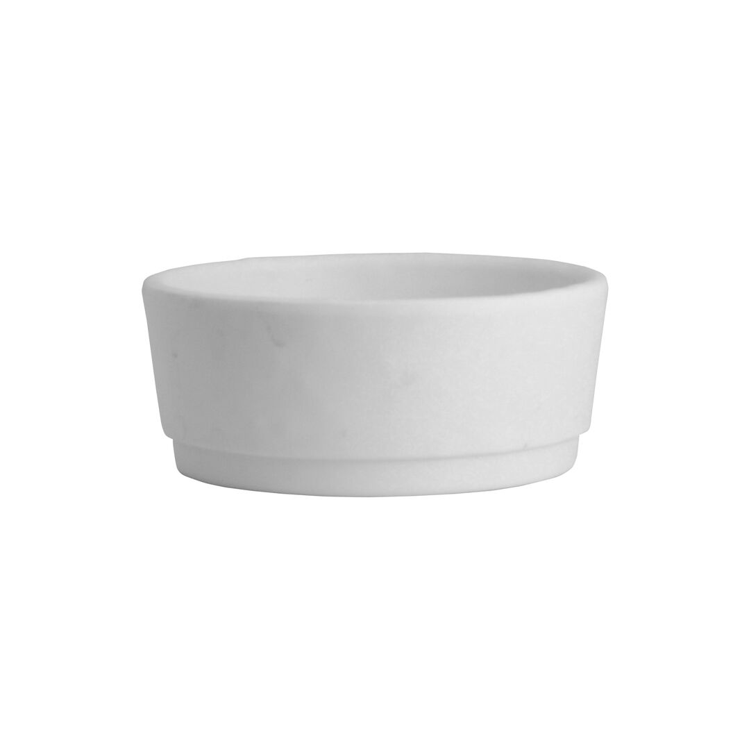 Cali White Round Ramekin 7.3cm 5.9cl Melamine Serving Bowl Tableware Pack of 24
