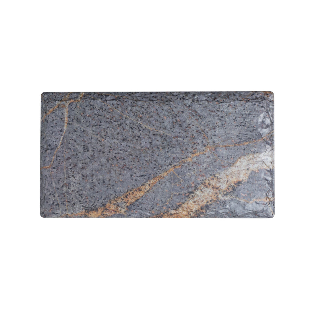 Quarry GN 1/3 32.5cm x 17.5cm Melamine Tray Set Table Presentation Pack of 2