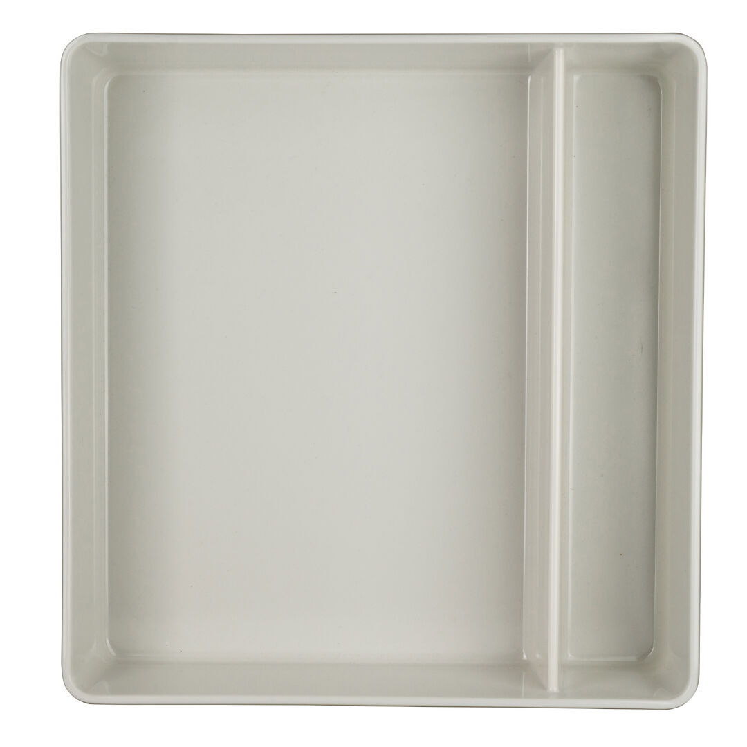 Nu Bento Grey and White Box 26.6 x 25.4 x 7.0cm Melamine Presentation Pack of 6