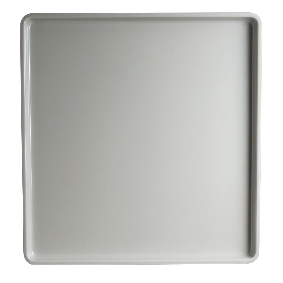 Nu Bento Grey Lid 26.6 x 25.4 x 2.2cm Bento Box Melamine Tableware Pack of 12