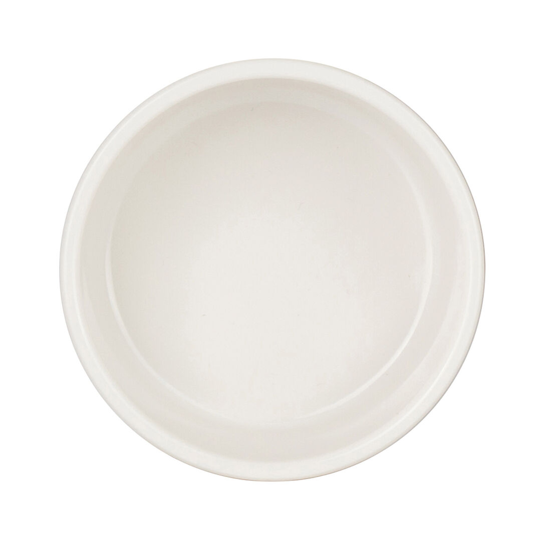 Nu Bento White Round Ramekin 7.6 x 3.8cm 10.4cl Melamine Tableware Pack of 12