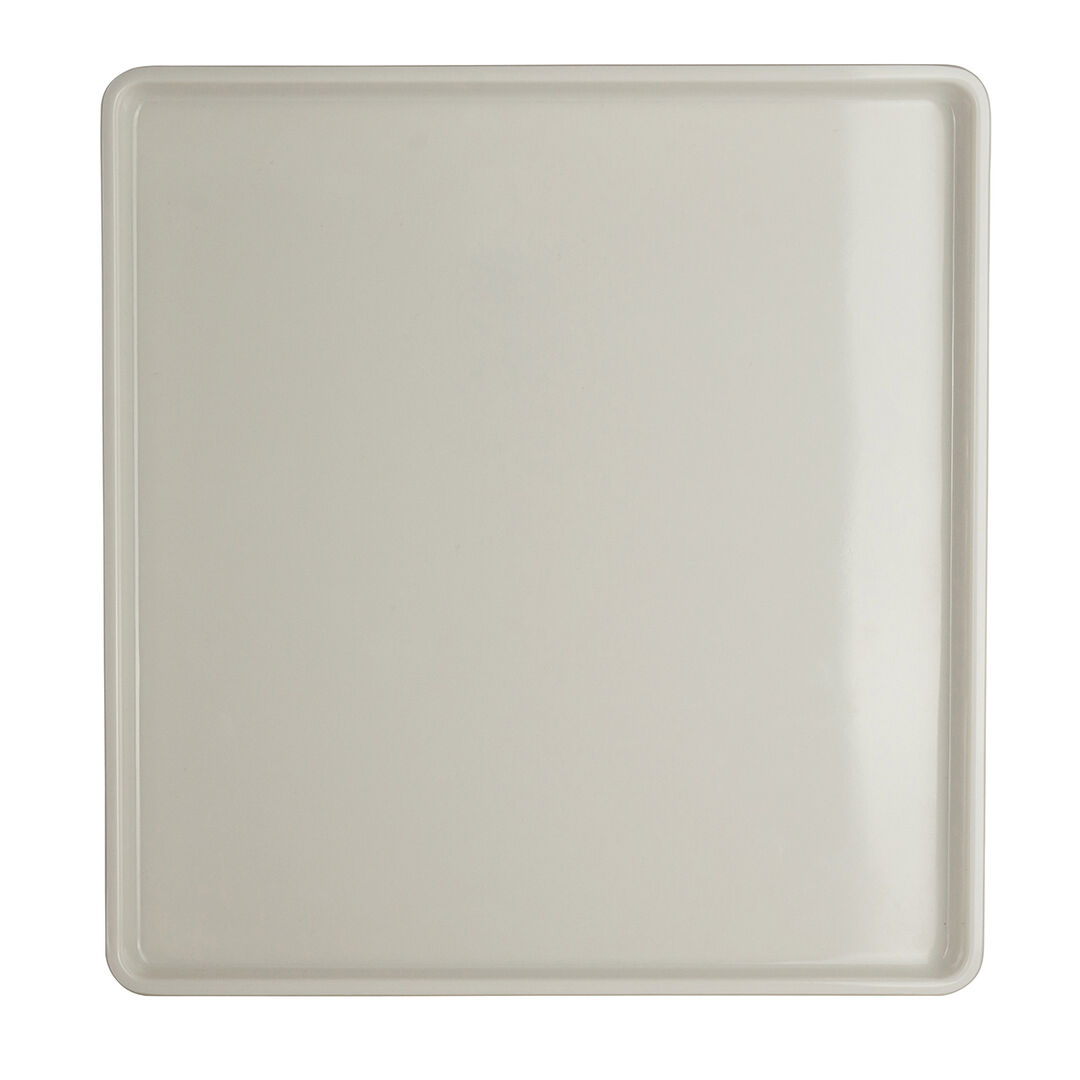 Nu Bento White Lid 26.6 x 25.4 x 2.2cm Bento Box Melamine Tableware Pack of 12