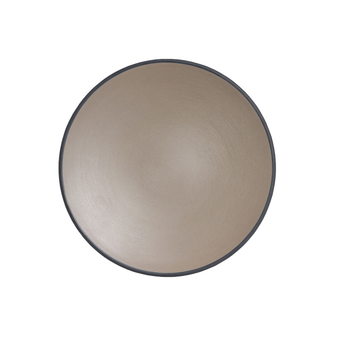 Baja Sandstone Round Plate 20.32cm Melamine Serving Plate Tableware Pack Of 24