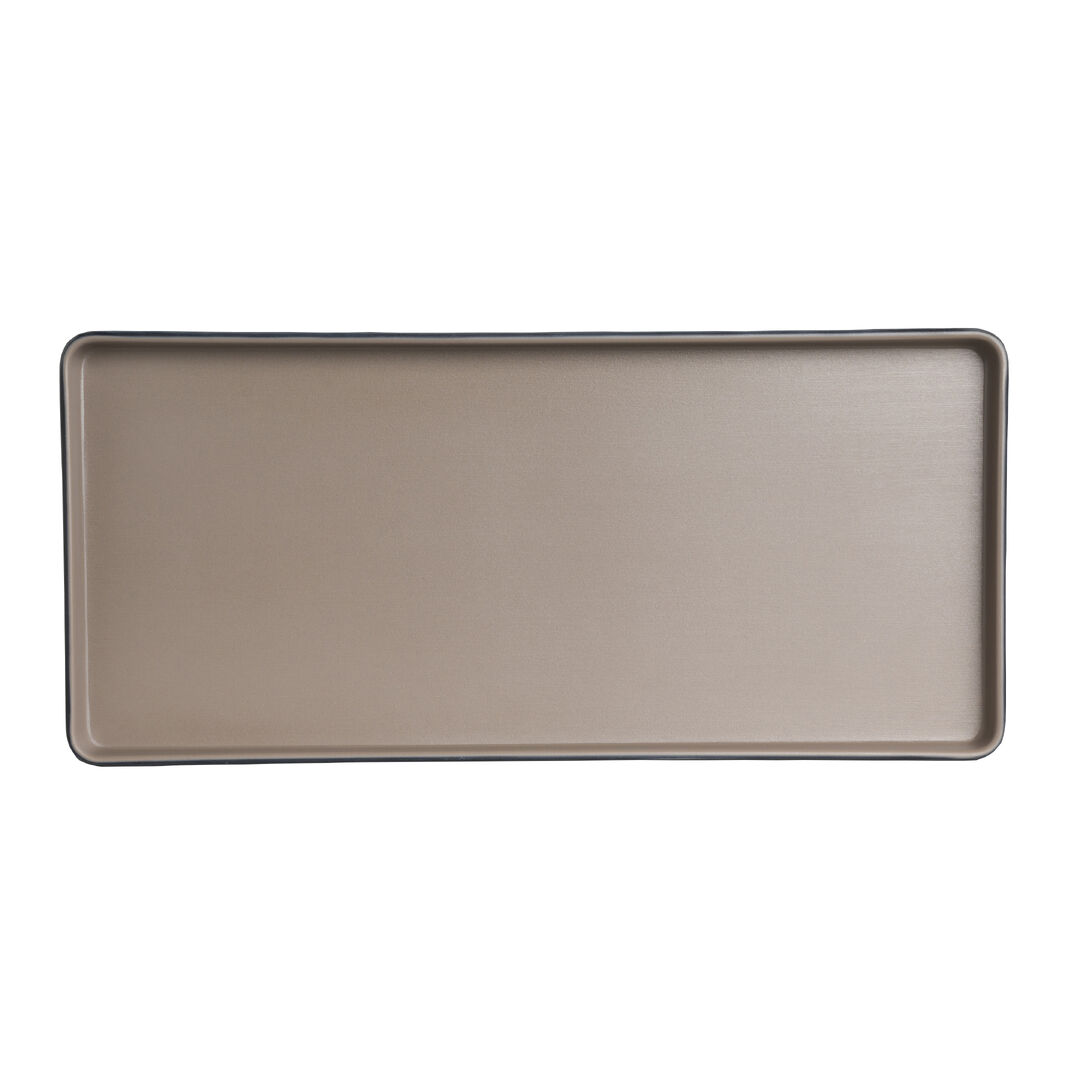 Baja Sandstone Rectangle Tray 33.02cm (13"") Melamine Tray Tableware Pack of 24