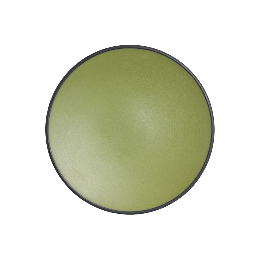Baja Cactus Round Plate 20.32cm  Melamine Serving Plate Tableware Pack Of 24