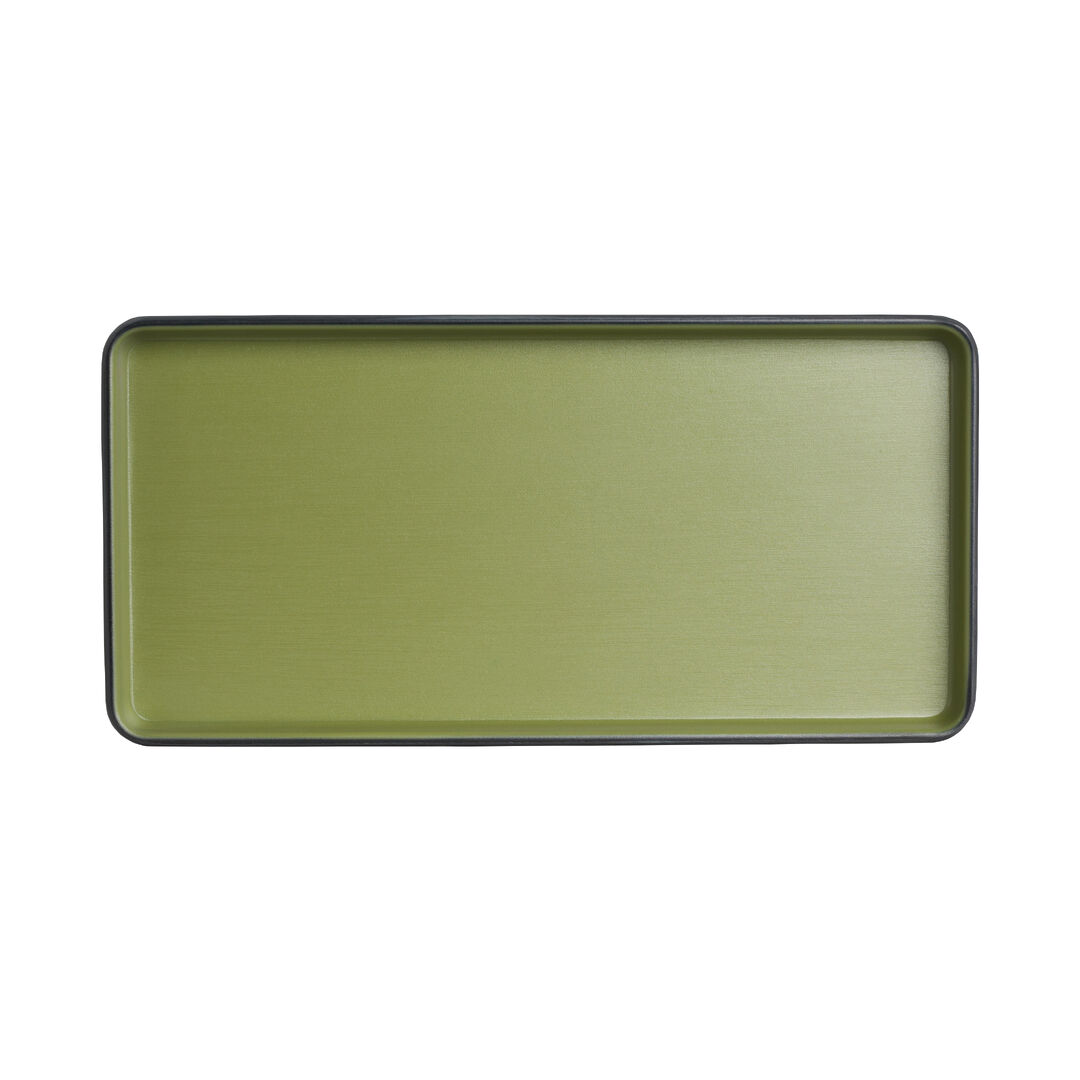 Baja Cactus Rectangle Tray 25.4cm (10"") Melamine Tray Tableware Pack of 24