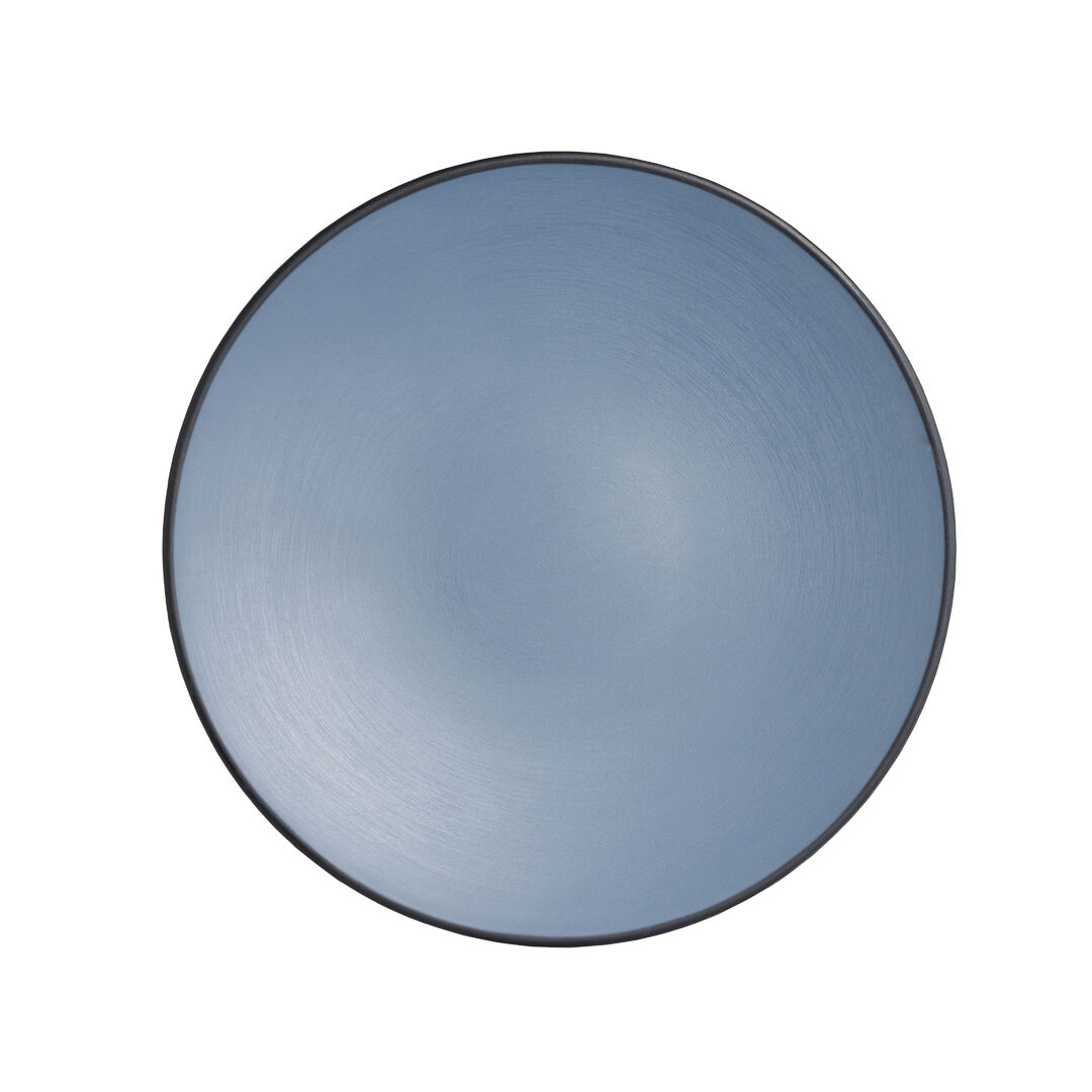 Baja Lagoon Round Plate 22.86cm Melamine Serving Plate Tableware Pack Of 24