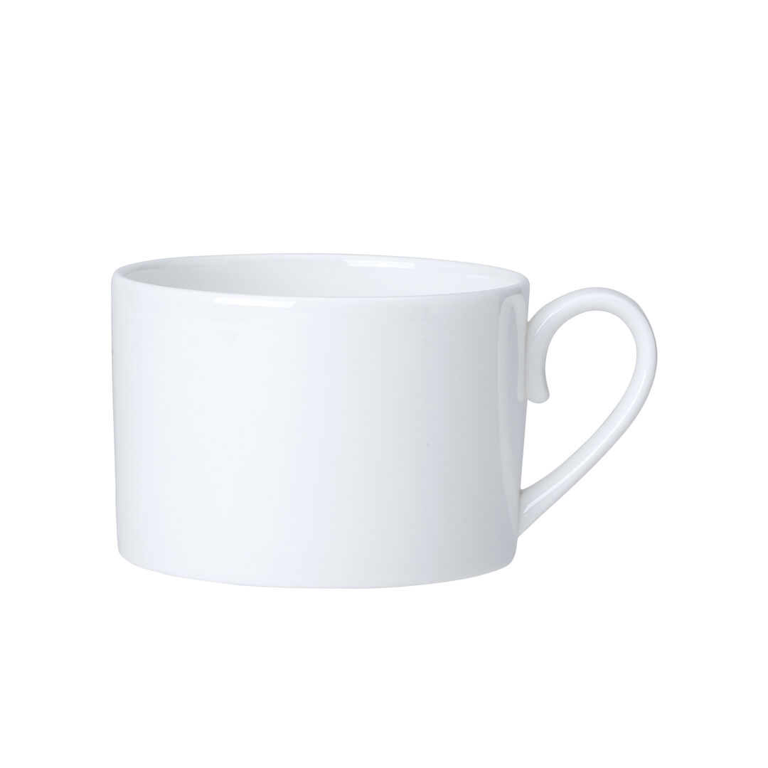 Coupe Tea Can Cup 6cm 20cl Ceramic Drinking Cup Set Home Tableware Pack of 12