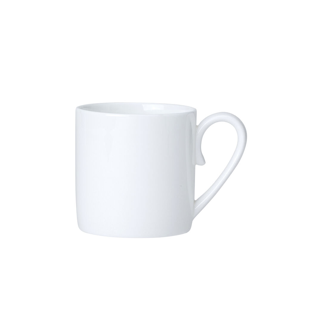 Coupe Coffee Can Cup 6cm 10cl Ceramic Drinking Cup Home Tableware Pack of 12