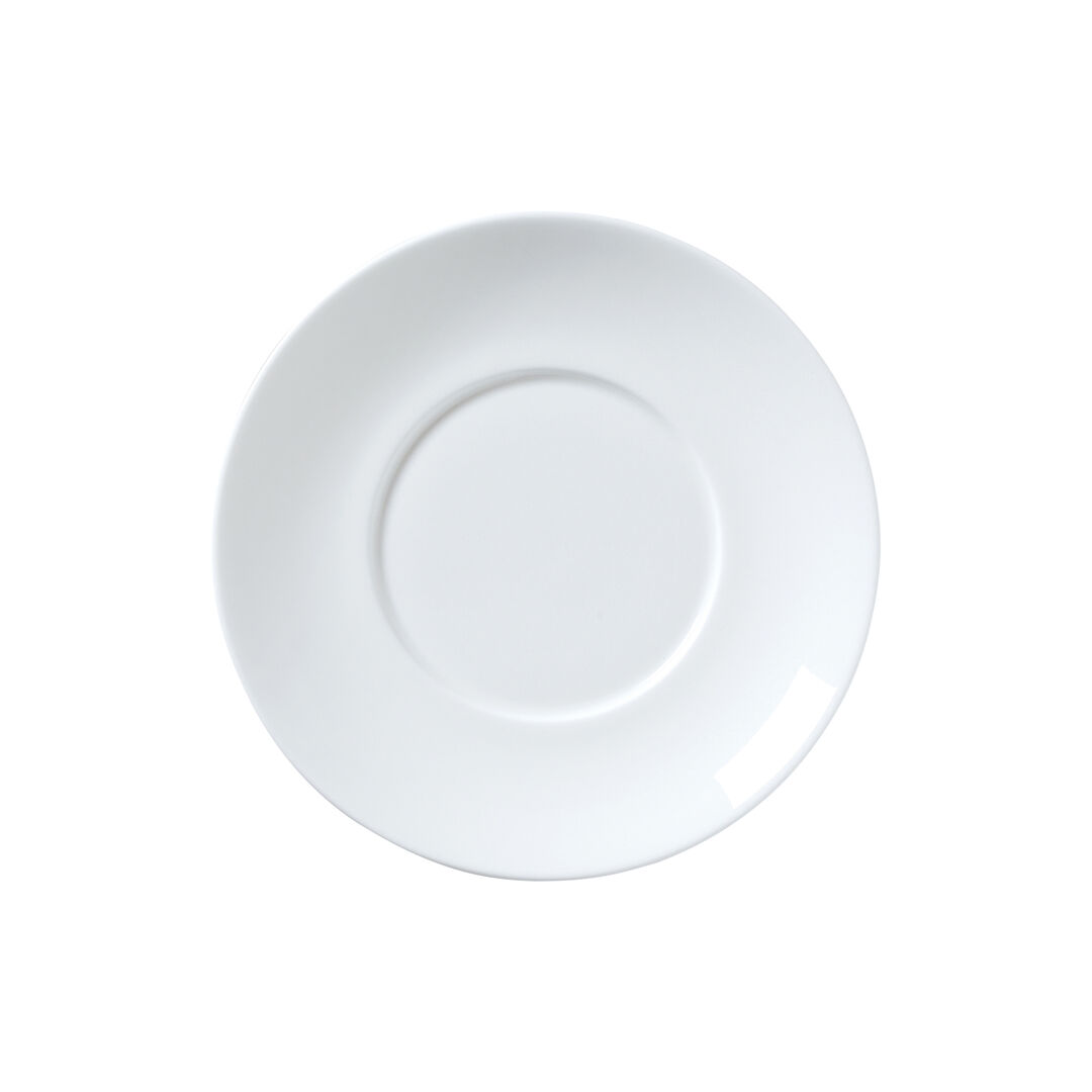 Coupe Saucer 16cm (6 1/3"") Fits AND0110 Ceramic Saucer Tableware  Pack of 12