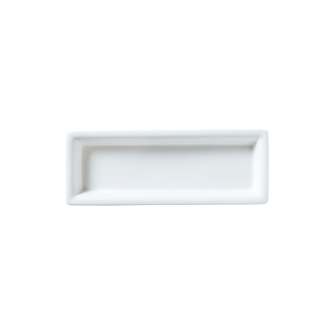 Classic Rectangle Tray 22.5 x 8cm (9 x 5"") Ceramic Tray Tableware Pack of 12