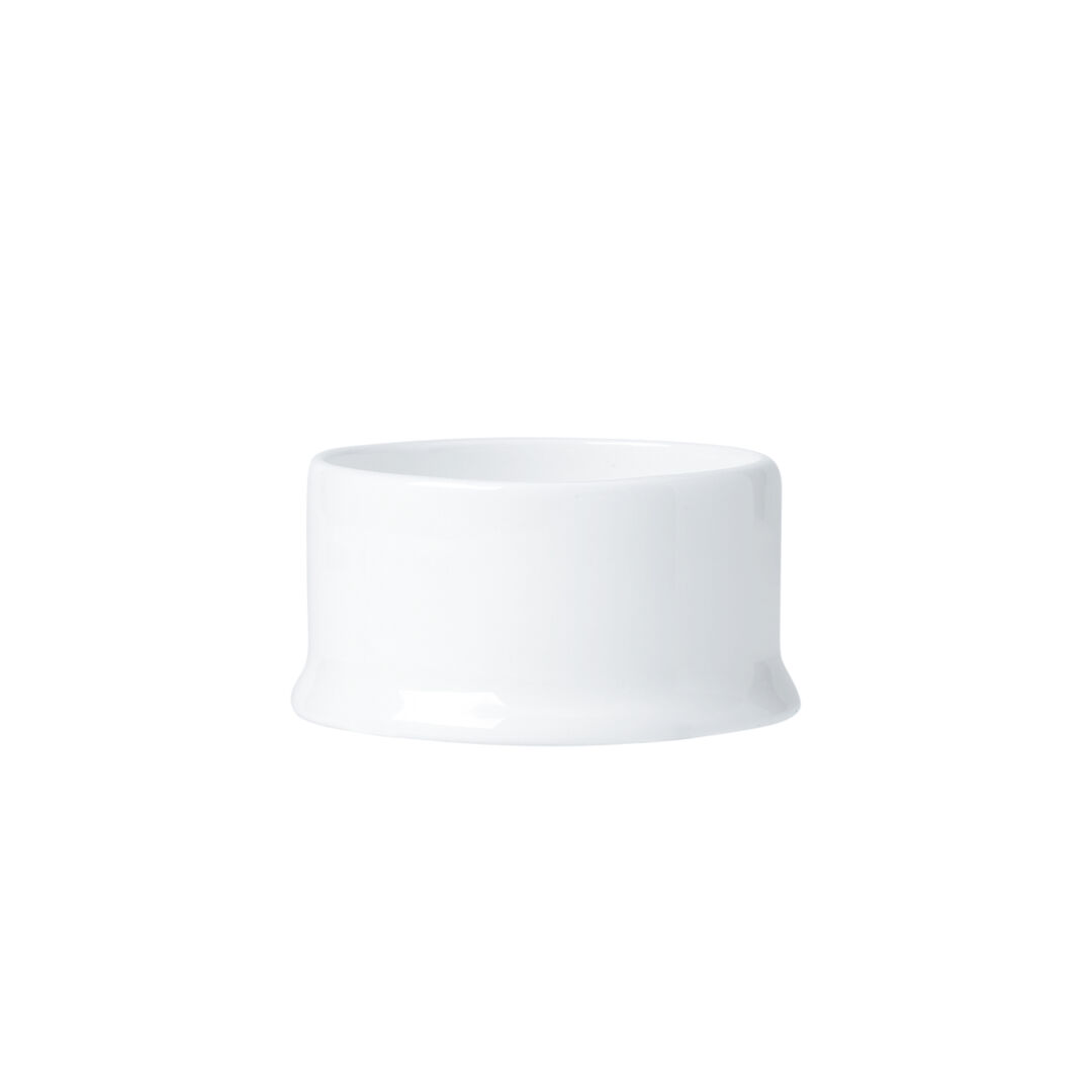 Classic White Condiment Pot Set 6.5 x 3.3cm 5cl Ceramic Tableware Pack of 24