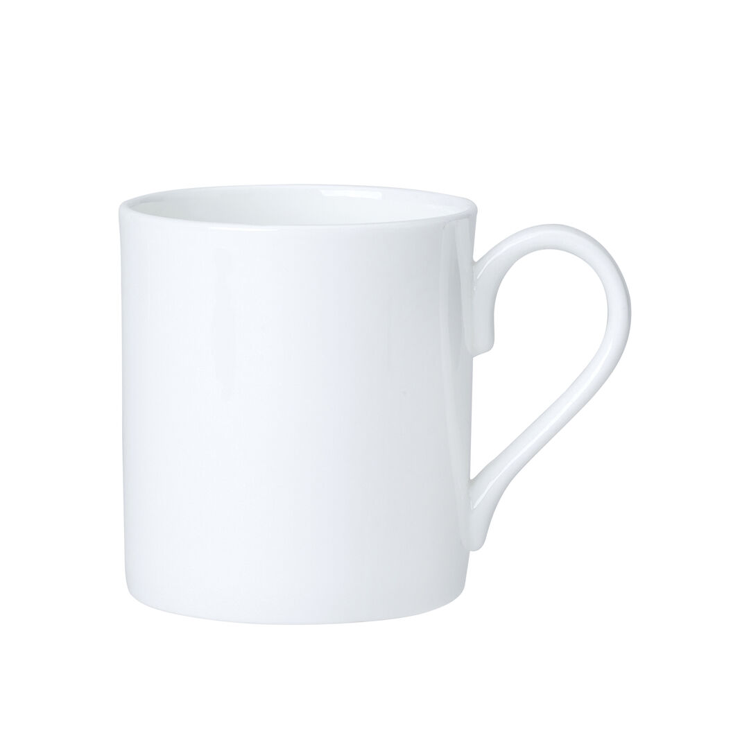 Ceramic Mug Coupe Small Mug 8.6cm 30cl Drinking Tableware Home Bars Pack Of 12