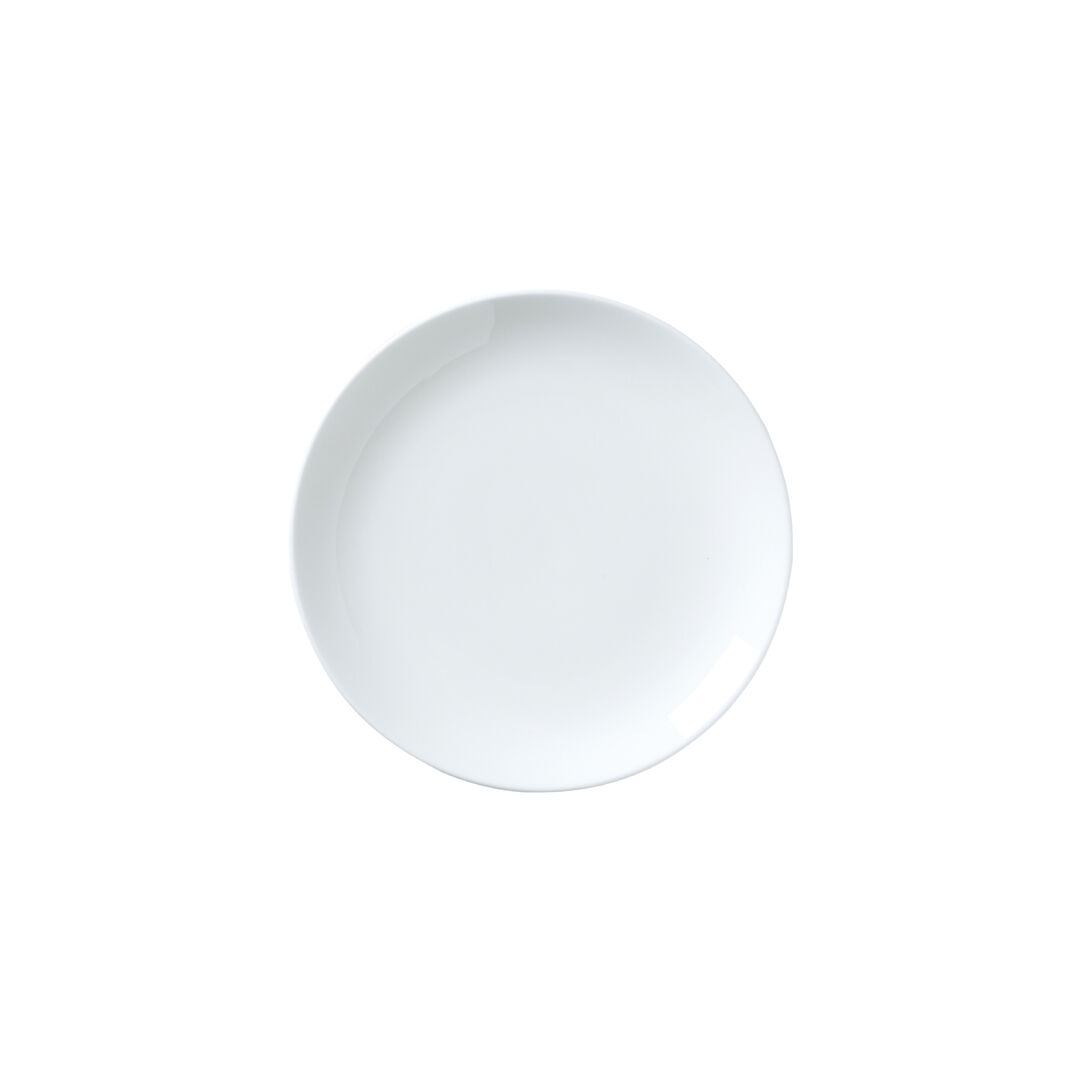 Coupe Plate 16.5cm (6 1/2"") Ceramic Serving Plate Set Tableware Pack of 12