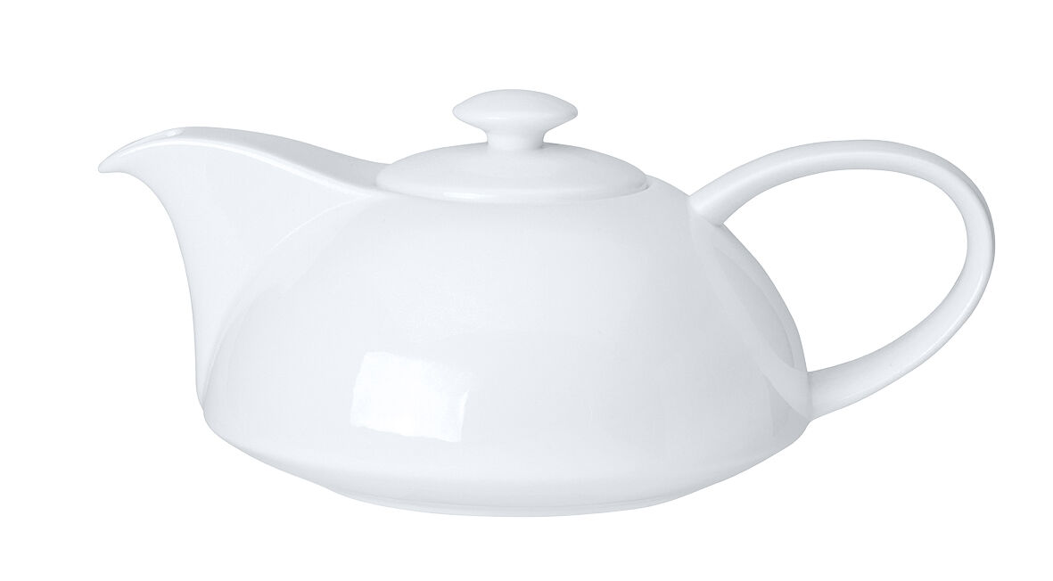 White Ceramic Lid Misc Teapot Lid Perfect Fits AND0467 Tableware Pack of 6