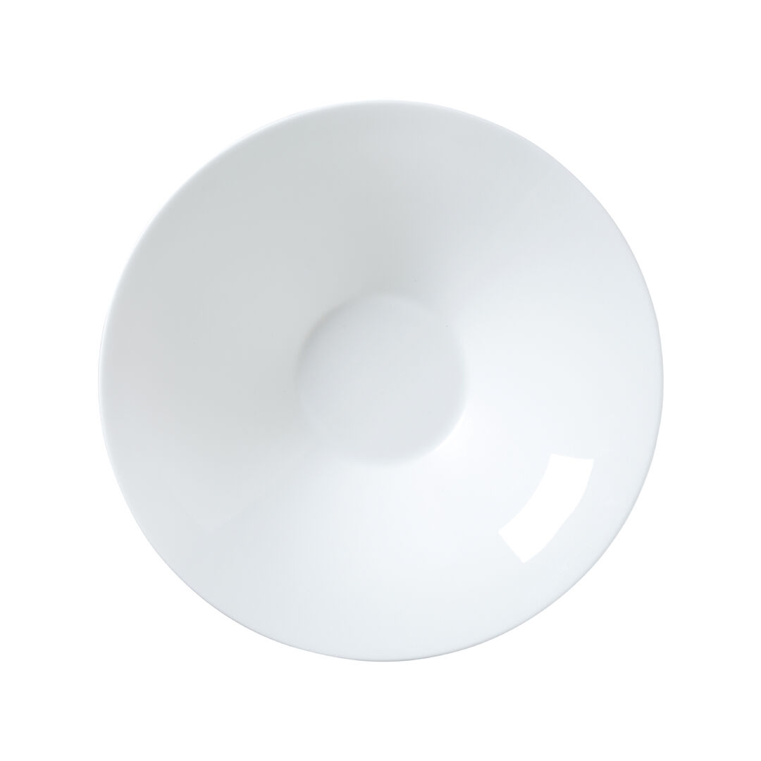 Snipe Bowl 22.5 x 6.35cm 59.7cl Ceramic Bowl Set Home  Tableware Pack of 12