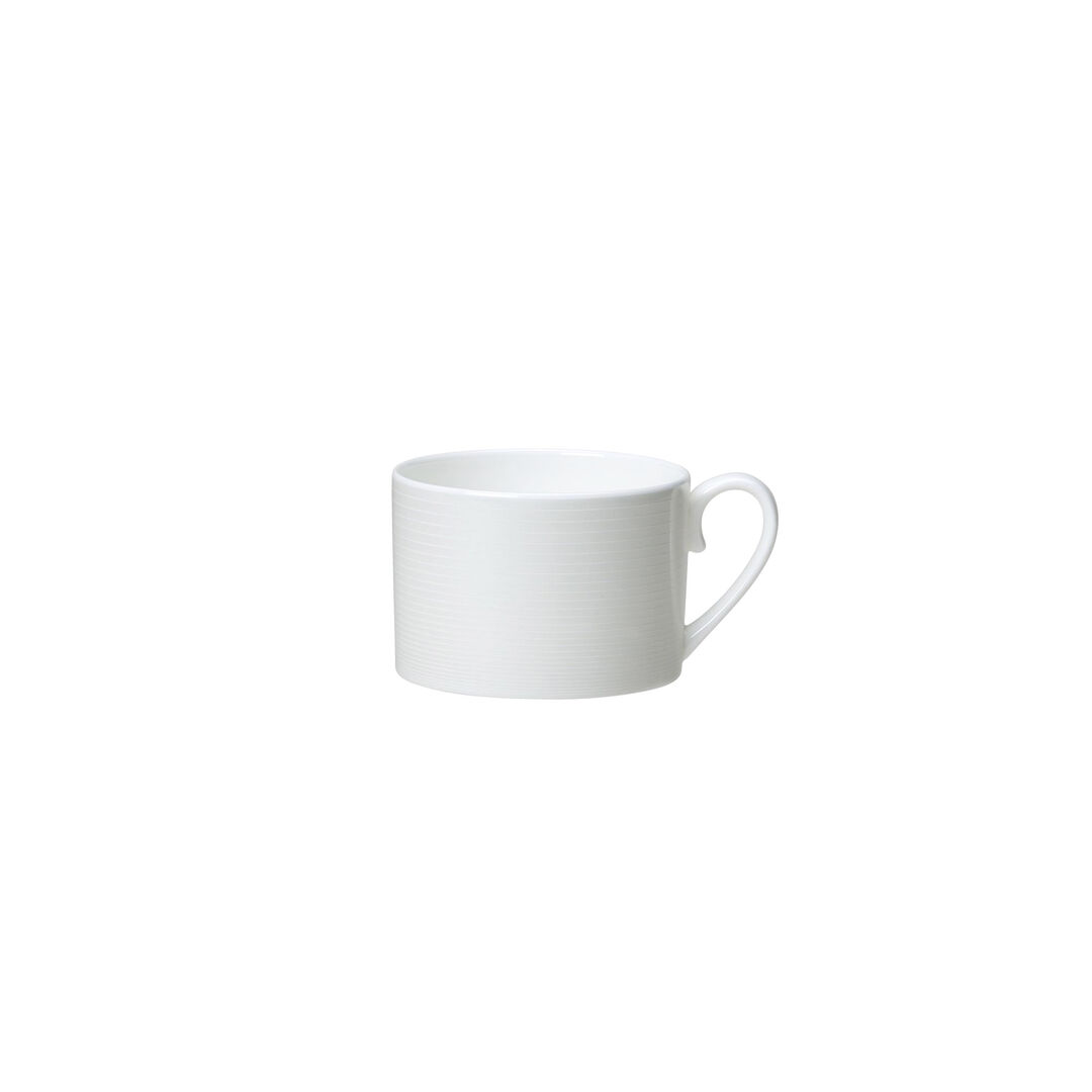 Spiro Coupe Tea Can Cup 6cm 20cl Ceramic cup Set Home Tableware Pack of 12