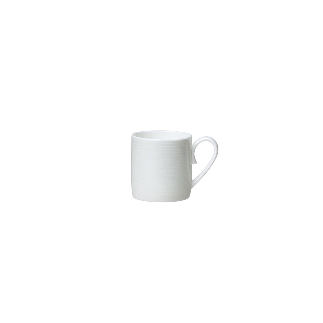 Spiro Coupe Coffee Can Cup 6cm 10cl Ceramic cup Set Home Tableware Pack of 12