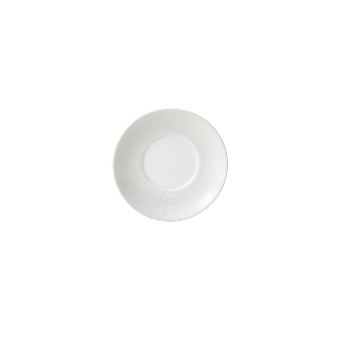 Spiro Coupe Espresso Ceramic Saucer Plate 12cm (4 3/4"") Fits AND0112 Pack of 12
