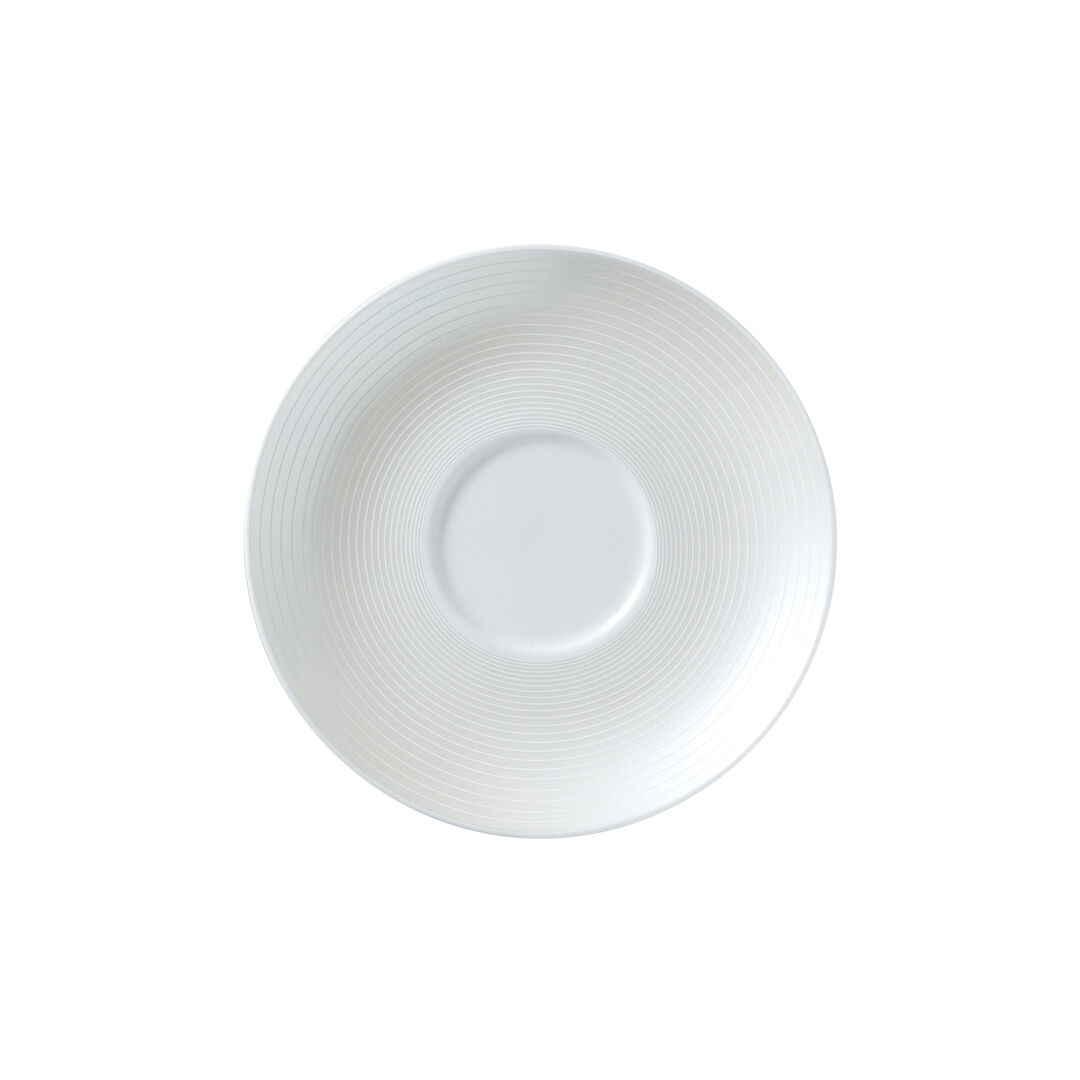 Spiro Coupe Tea For One Saucer 14.5cm Fits AND0411A Ceramic Saucer Pack of 12