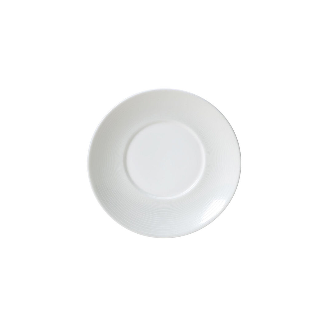 Spiro Coupe Saucer 16cm  Fits AND0110 Ceramic Saucer Set Tableware Pack of 12