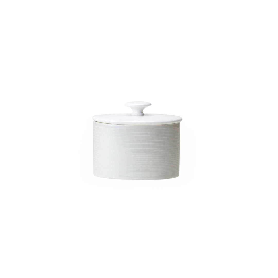 Spiro Coupe Oval Sugar 9cm 22.5cl No Lid Beverage Ceramic Tableware Pack of 12