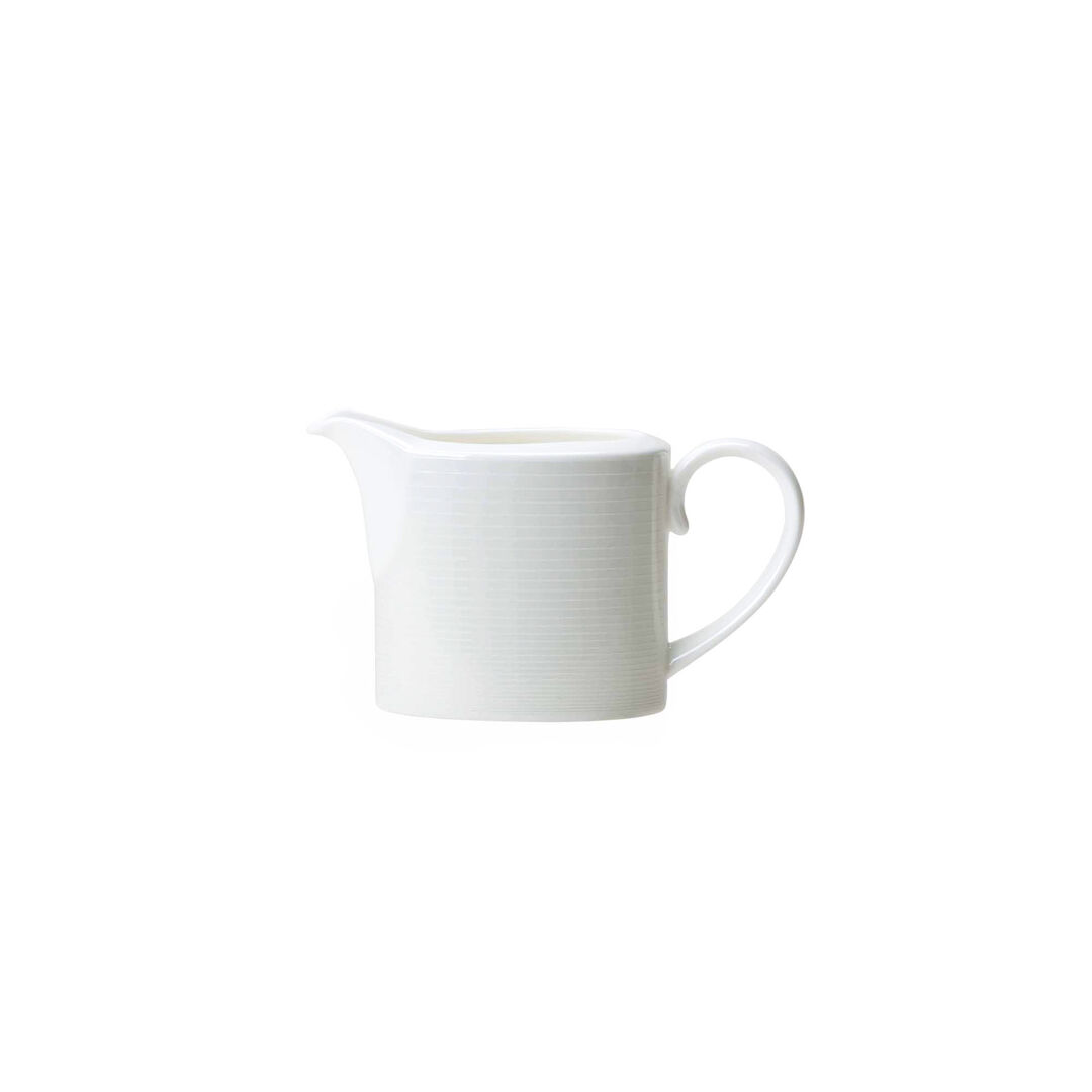 Spiro Coupe Milk Jug 9cm 22cl Ceramic Tableware Serving Jug Home Pack of 12