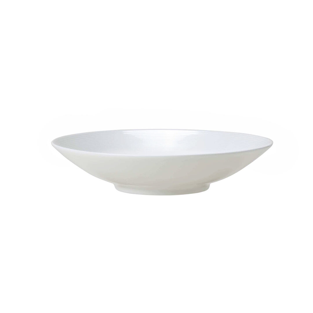 Spiro Coupe Bowl 24.13 x 6.35cm 59.7cl Ceramic Bowl Home Tableware Pack of 12