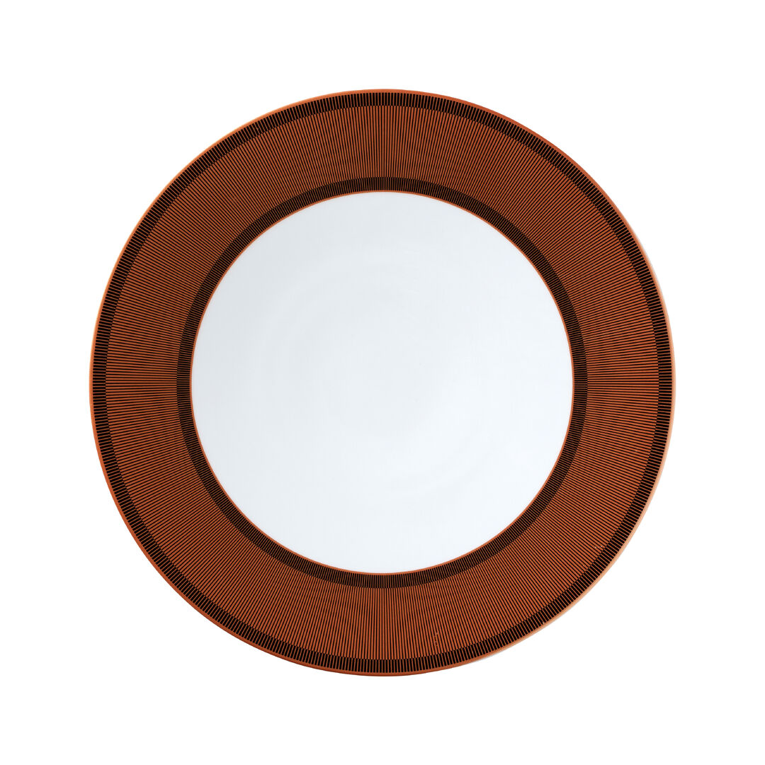 Gatsby Snipe Plate 27.5cm Ceramic Serving Food Plate Set Tableware Pack of 12