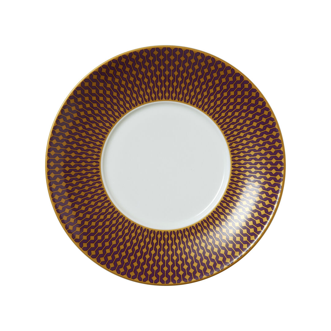 Jewel Amethyst Coupe Ceramic Saucer Set 16cm (6 1/3"") Fits AND0110 Pack of 12
