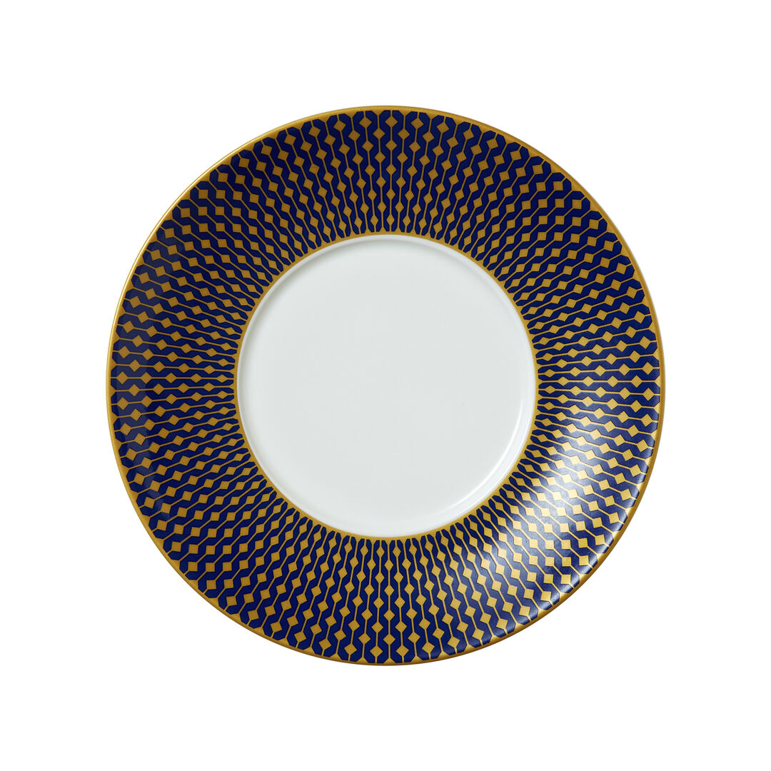 Jewel Cobalt Coupe Ceramic Saucer Plate 16cm (6 1/3"") Fits AND0110 Pack of 12