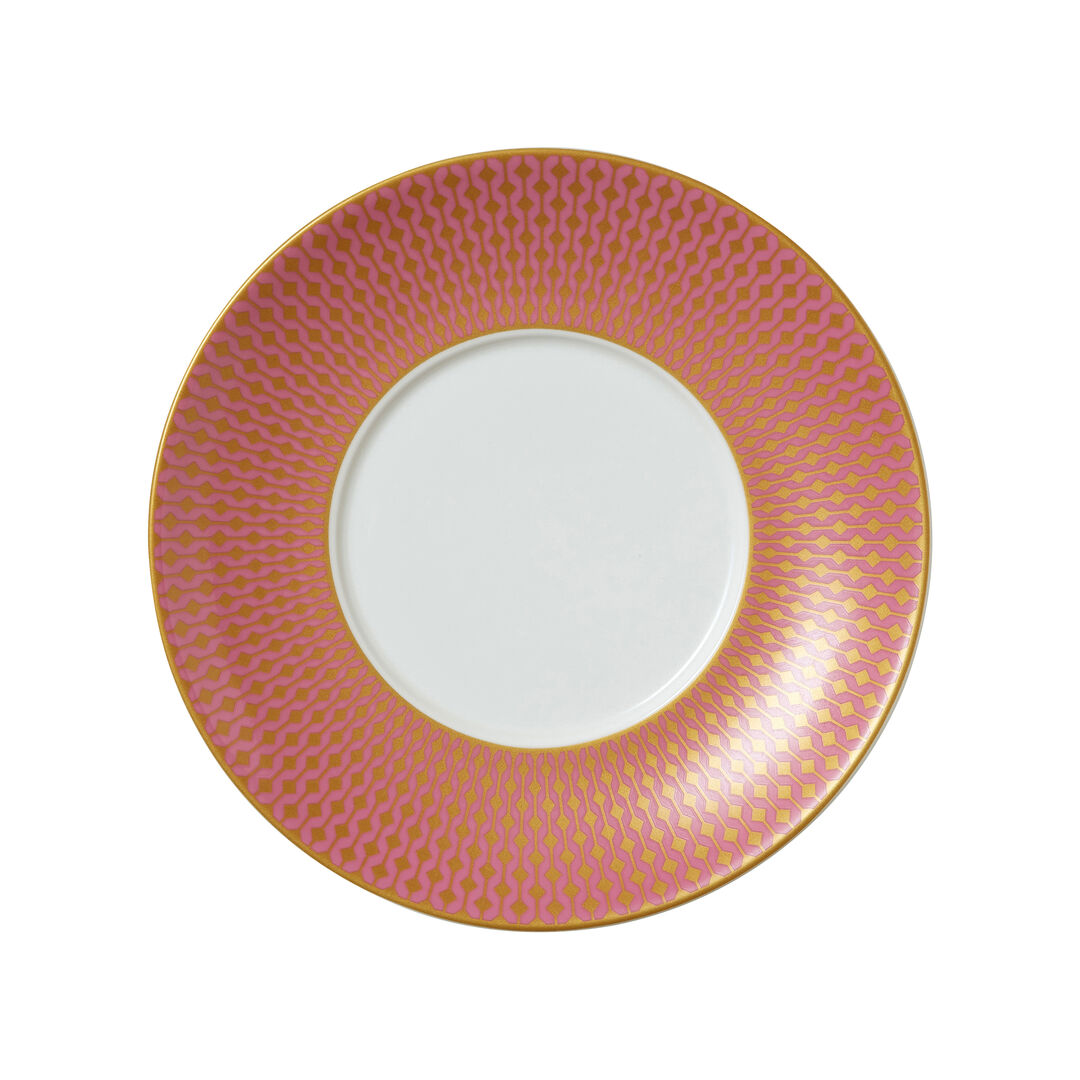 Jewel Rose Coupe Saucer 16cm (6 1/3"") Fits AND0110 Ceramic Tableware Pack of 12