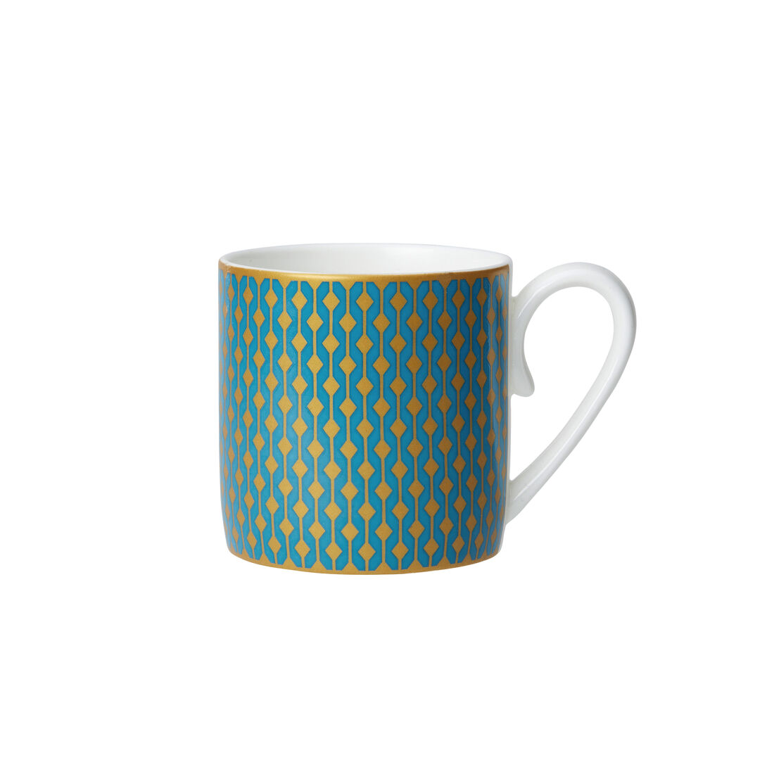 Jewel Topaz Coupe Coffee Can Cup 6cm 10cl Ceramic Cup Tableware Pack of 12