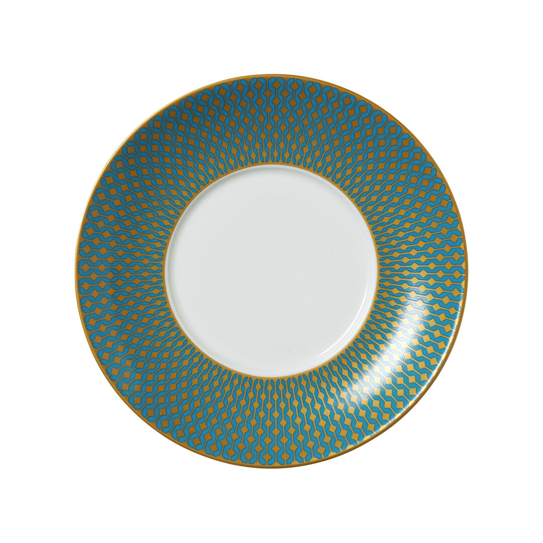 Jewel Topaz Coupe Ceramic Saucer Plate 16cm (6 1/3"") Fits AND0110 Pack of 12