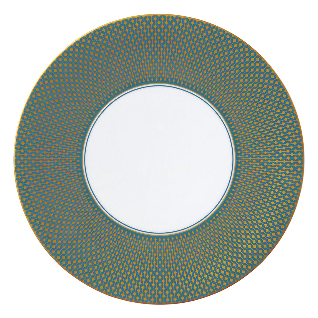 Jewel Topaz Snipe Plate 31cm  Ceramic Serving Food Plate Tableware Pack of 6