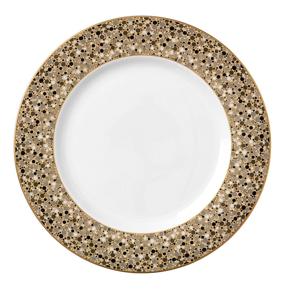 Fizz V1 Classic Plate 30cm Ceramic Serving Food Plate Set Tableware Pack of 12