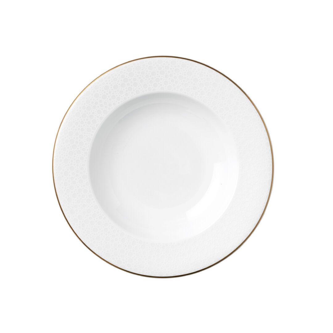 Fizz Classic Rim Bowl 22cm 22.5cl Ceramic Bowl Set Bar Tableware Pack of 12