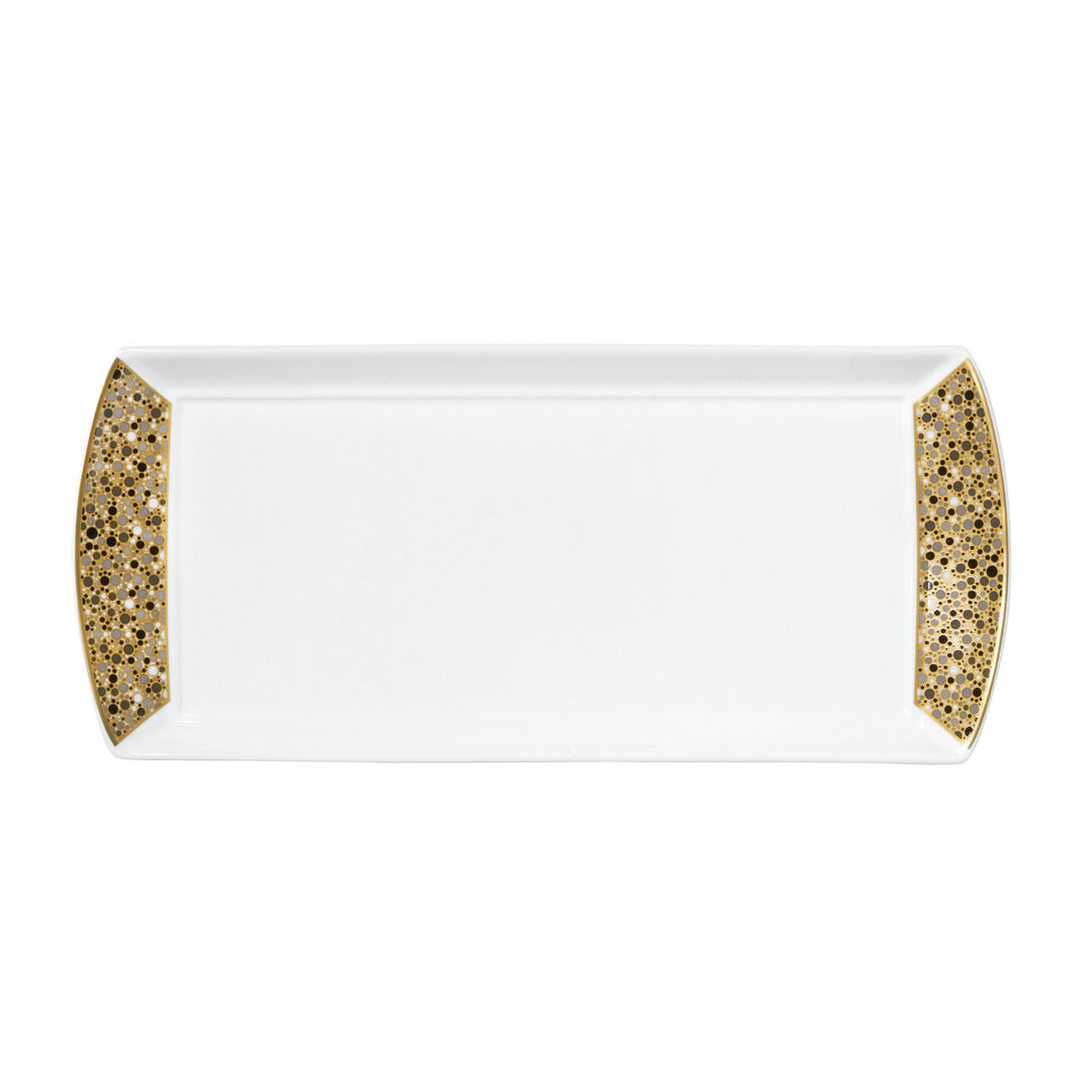 Fizz Classic Large Rectangle Tray 34 x 15cm Ceramic Tray Tableware Pack of 12