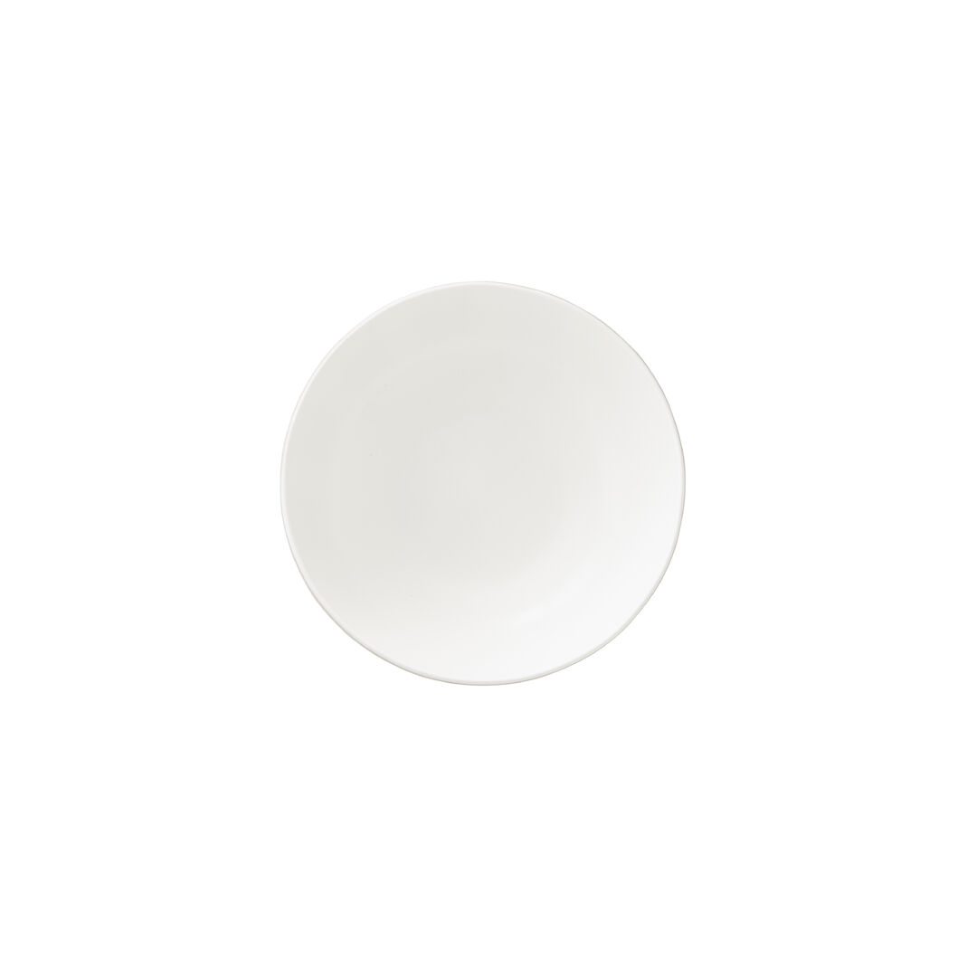 Bakewell Taupe Coupe Bowl 14.5cm 35cl White Ceramic Bowl Tableware Pack of 12