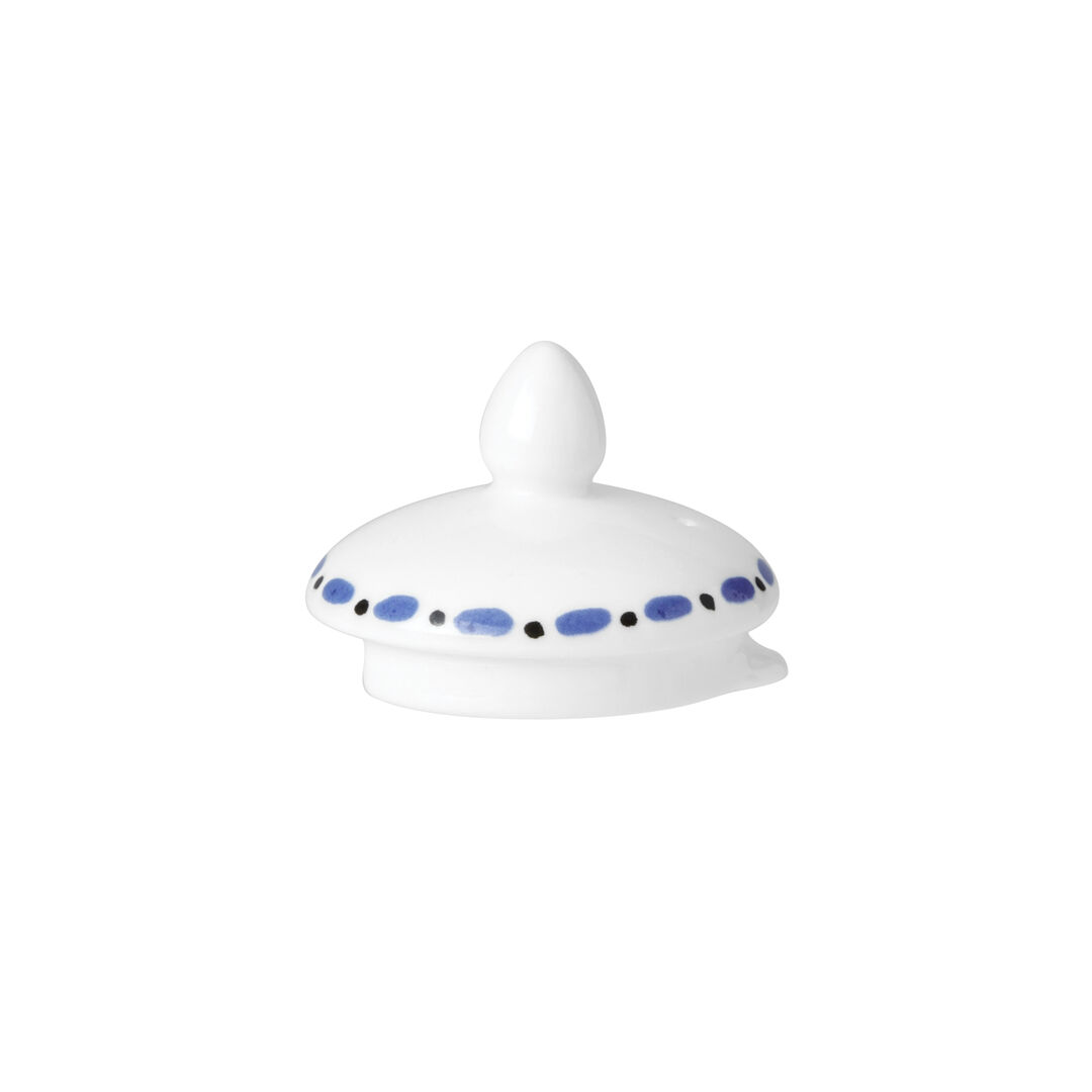Ceramic Sultan's Garden Blue Coupe Tea For One Teapot Lid Fits AND0411B Pack 6