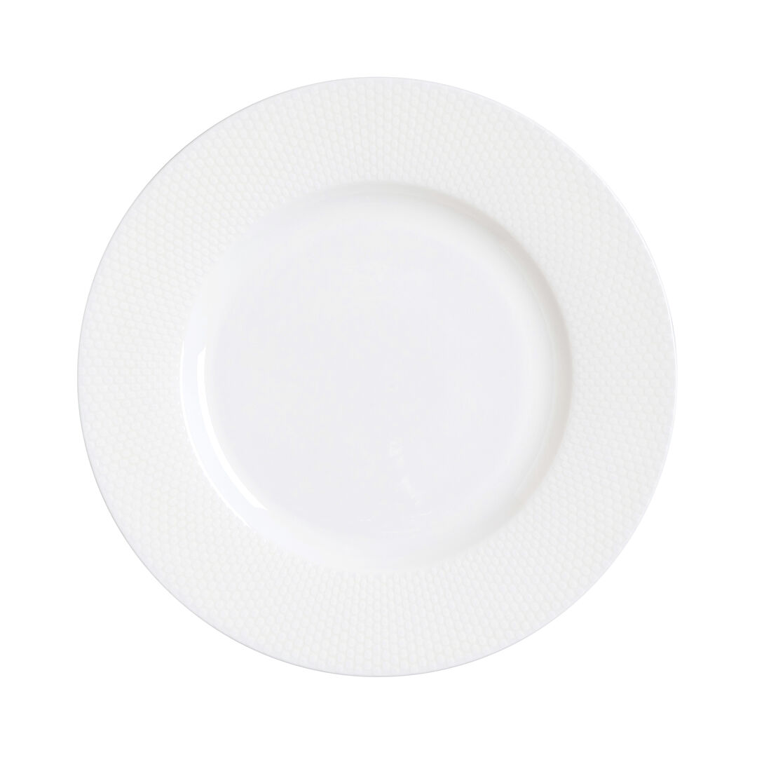 Quanta Classic Plate 27.5cm Ceramic Serving Food Plate Set Tableware Pack of 12