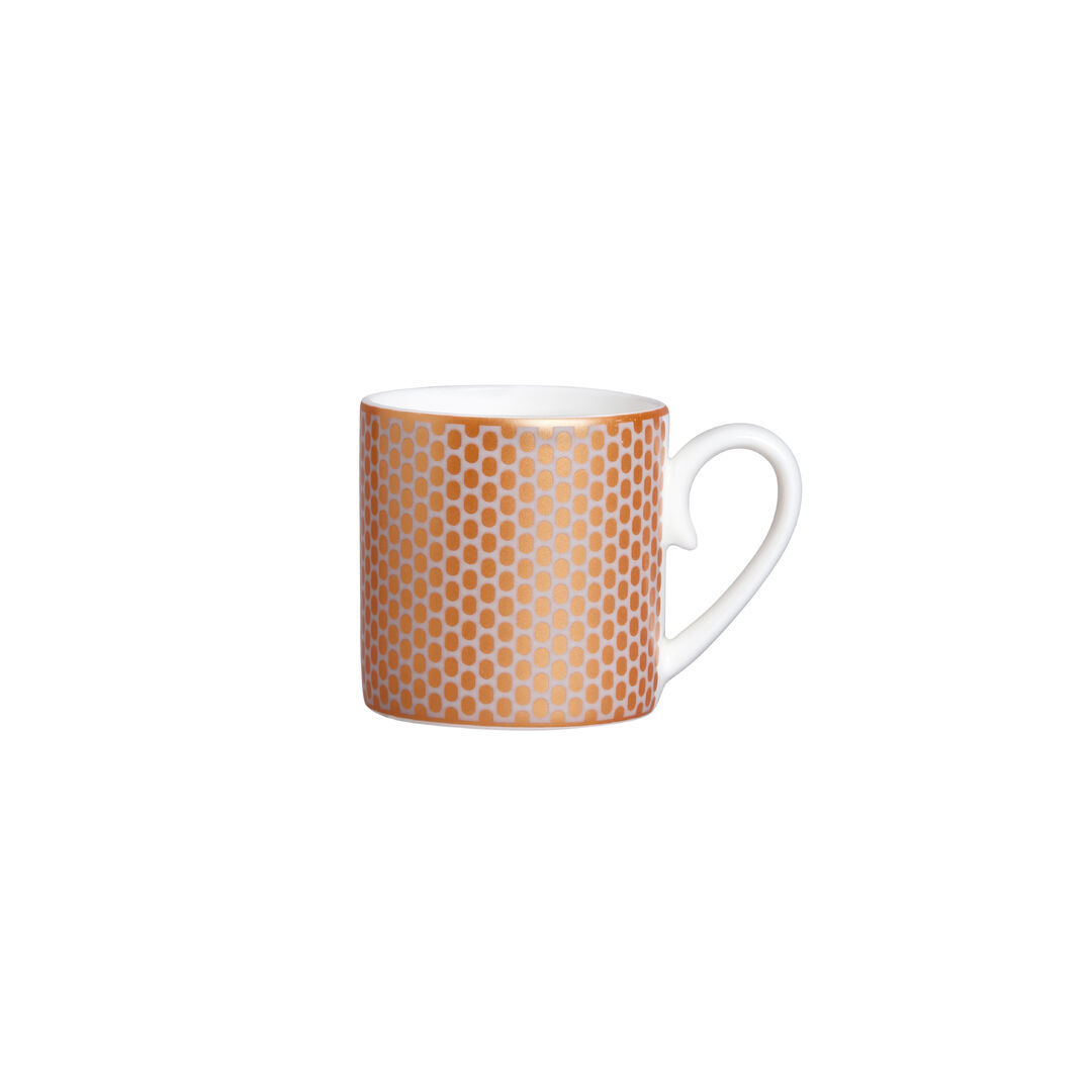 Quanta Coupe Coffee Can Cup 6cm 10cl Ceramic Cup Set Home Tableware Pack of 12