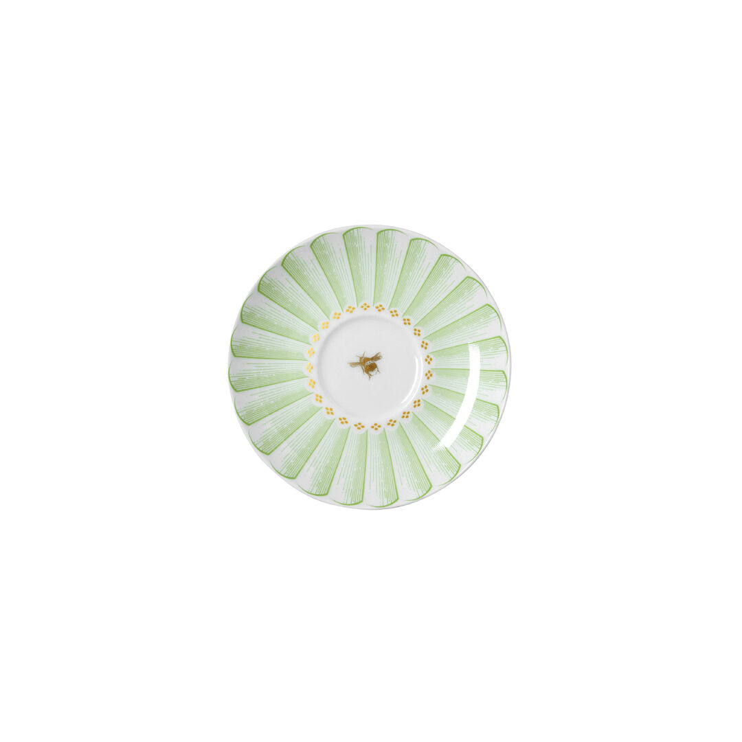 Hive Green Classic Espresso Ceramic Saucer Plate 12cm Fits AND0112 Pack of 12
