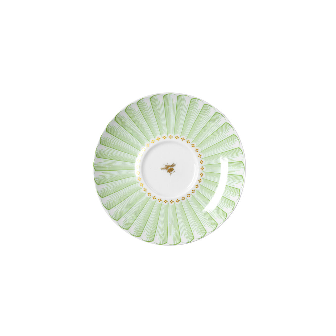 Hive Green Coupe Tea For One Saucer 14.5cm (5 3/4"") Fits AND0411A Pack of 12