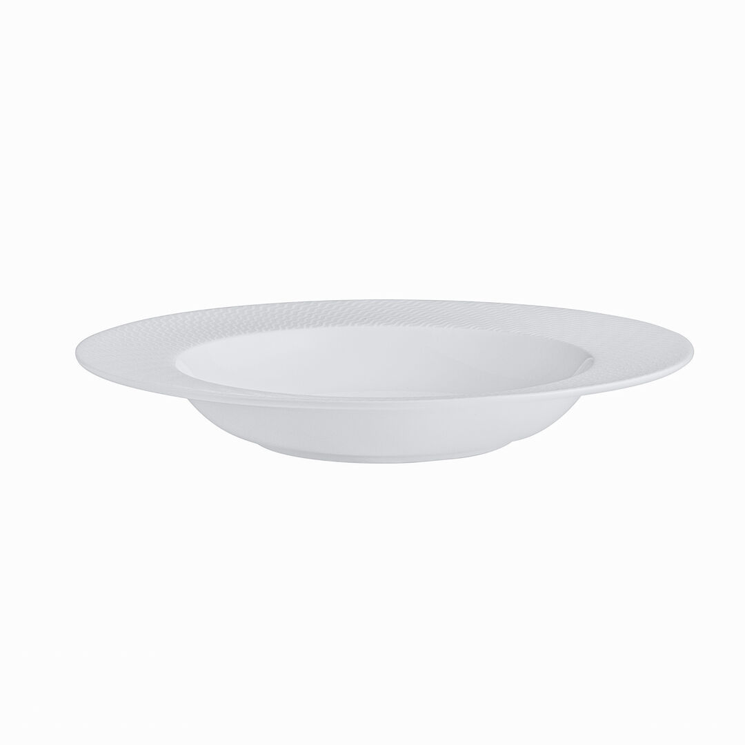 Lahari Classic Rim Bowl 22cm 22.5cl Ceramic Bowl Tableware Bar Home Pack of 12