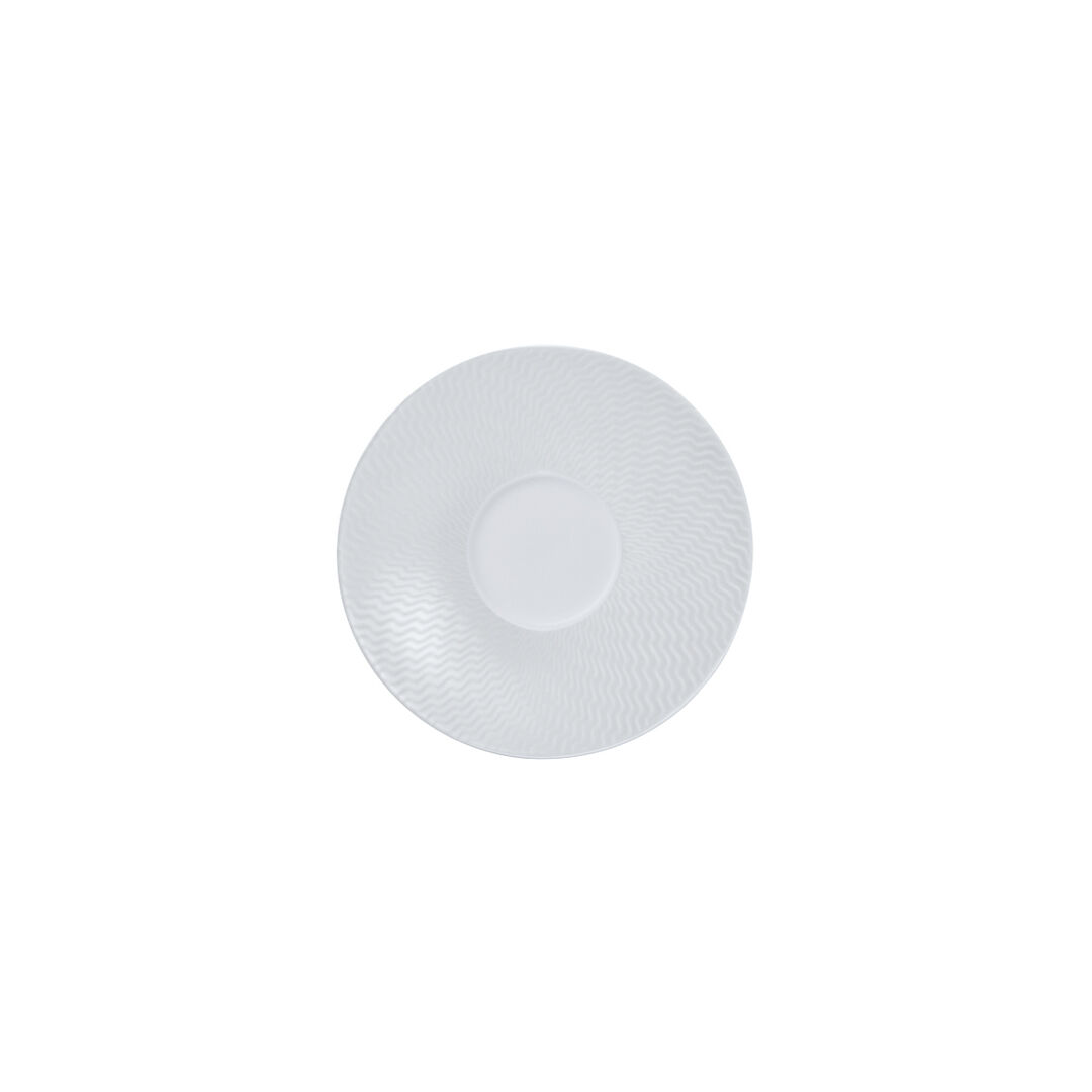 Lahari Classic Tea Saucer/Soup Stand 16cm Ceramic Saucer Tableware Pack of 12
