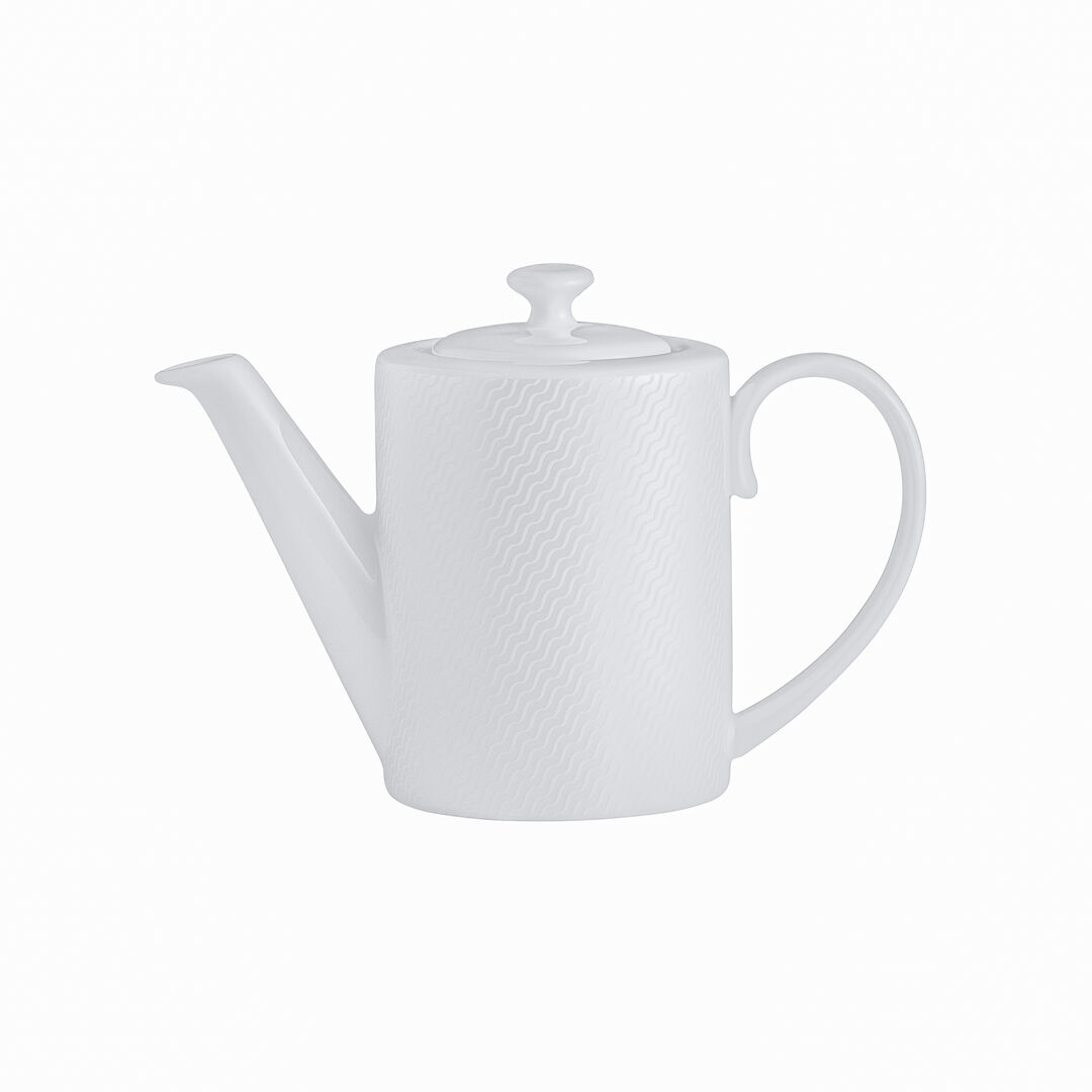 Lahari Conoisseur Beverage Pot 45cl Bone China Ceramic Serving Pot Pack of 6