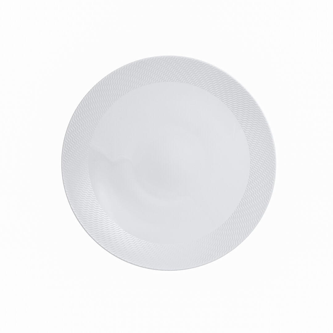 Lahari Deep Coupe Bowl 28.5cm White Ceramic Bowl Home Tableware Pack of 12