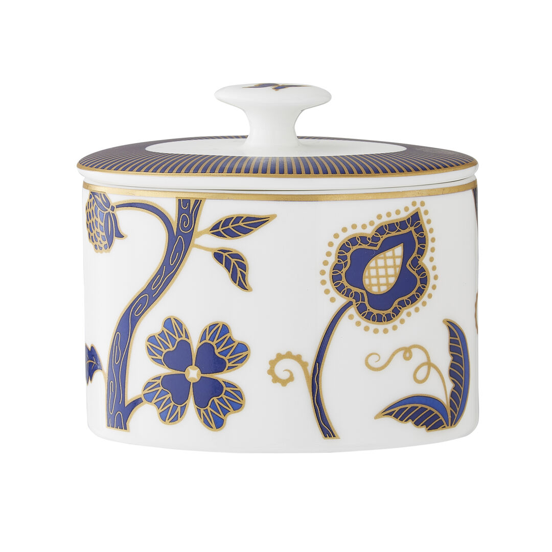 Makira Coupe Oval Sugar 9cm 22.5cl Ceramic Sugar Pot Set Tableware Pack of 12
